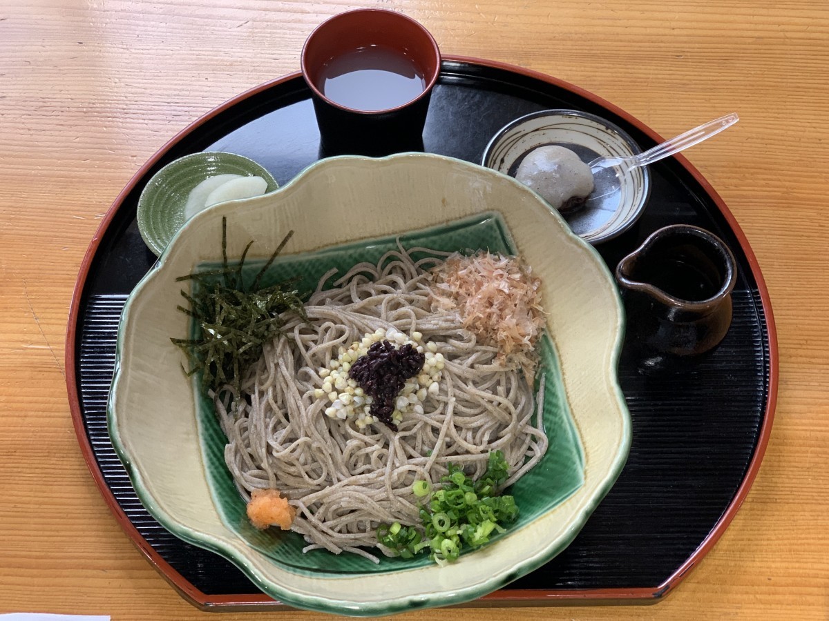 山県そばのメニュー