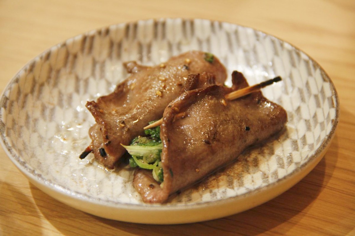 島根県松江市の焼肉店「アリラン飯店松江店」のネギタン