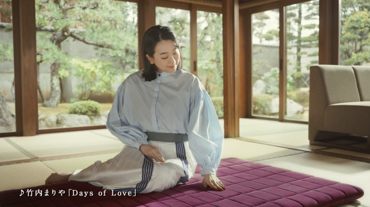 浅田真央さんが出演しているCMのキャプチャ