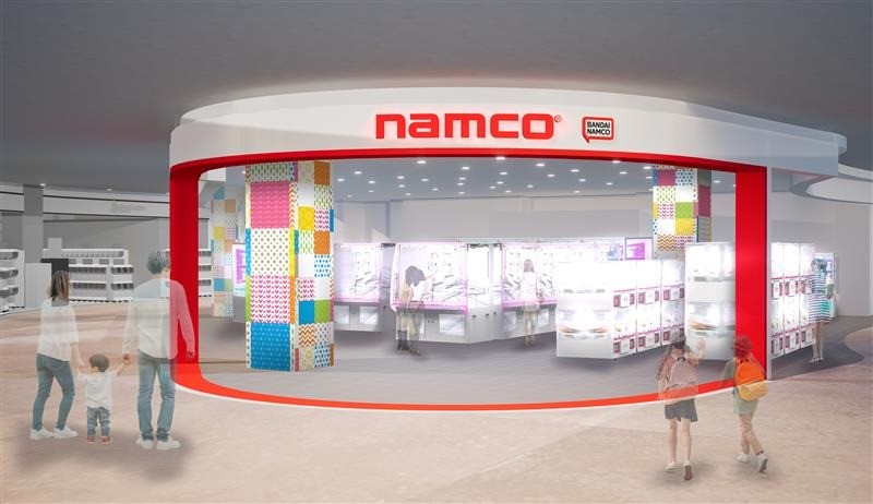 namcoイオンモール出雲店のパース画像