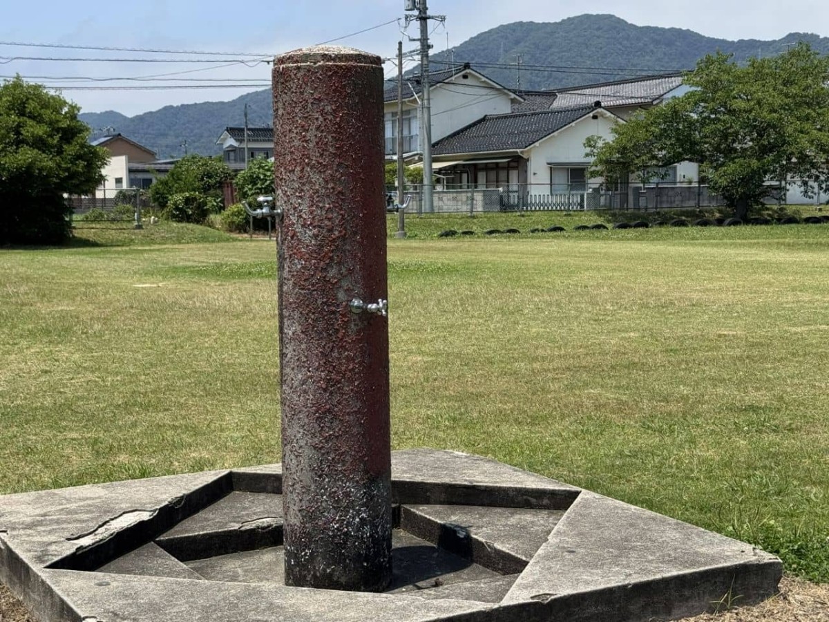 境港市元町にある『下ノ川一号公園』の手洗い場