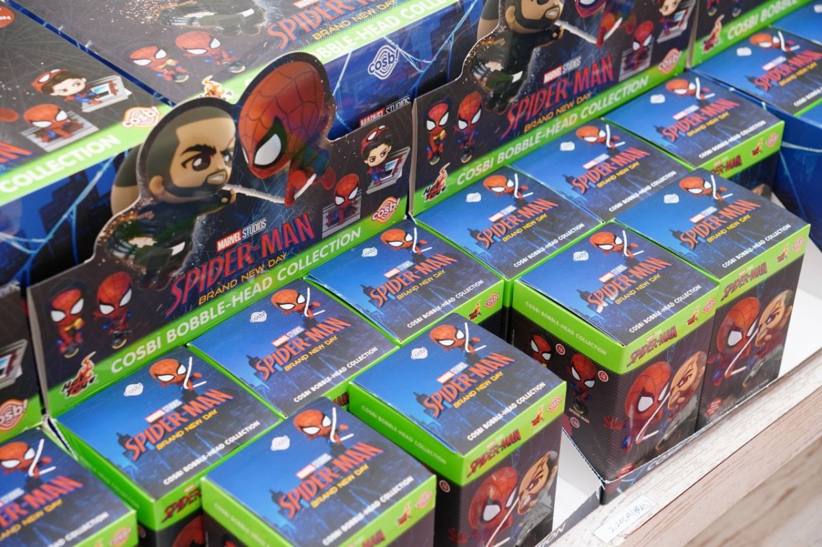 スパイダーマンのシークレットトイ
