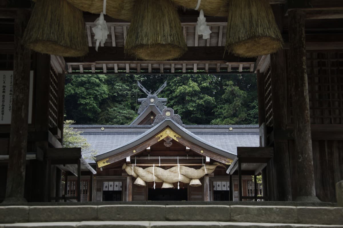 熊野大社の入り口