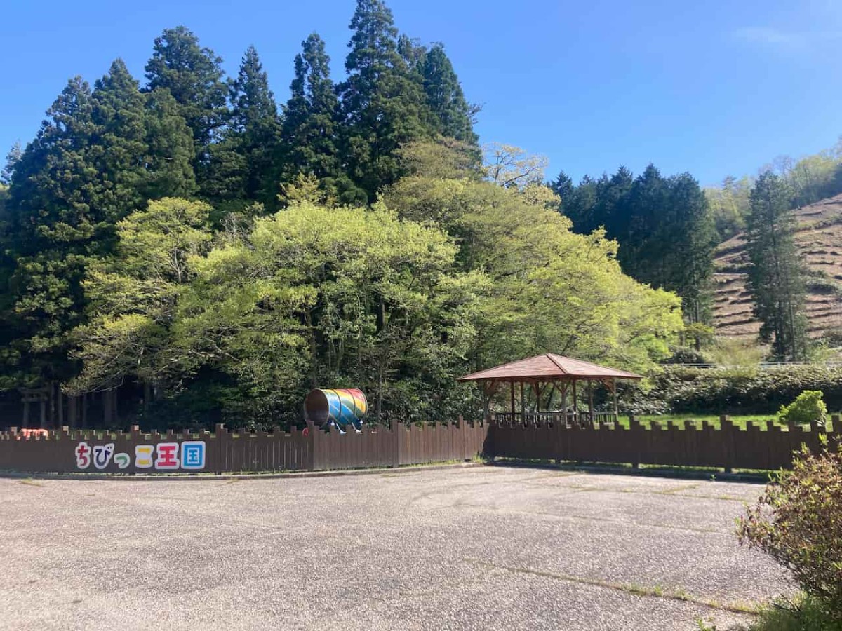 鳥取県日野郡日南町にある『にちなんちびっこ王国』の様子
