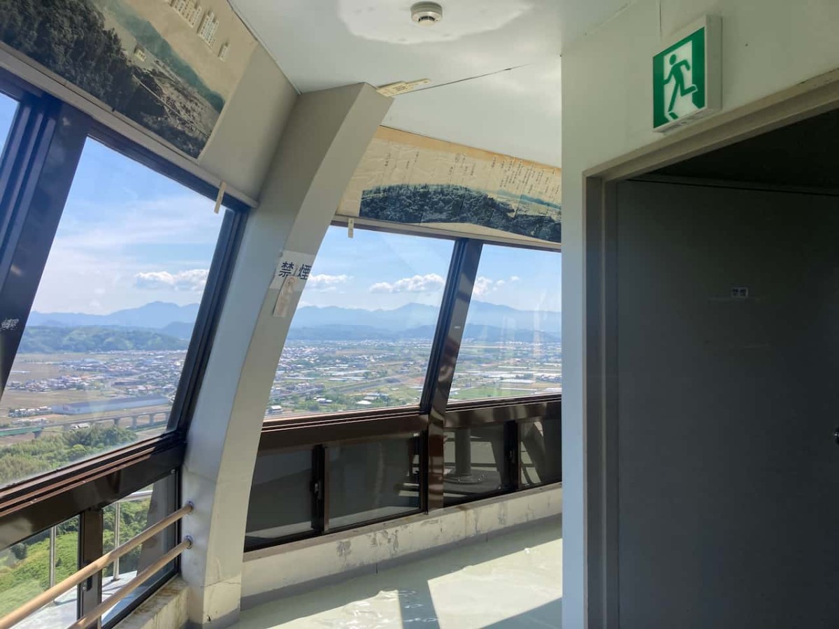 鳥取県東伯郡湯梨浜町にある『ハワイ風土記館』からの景色