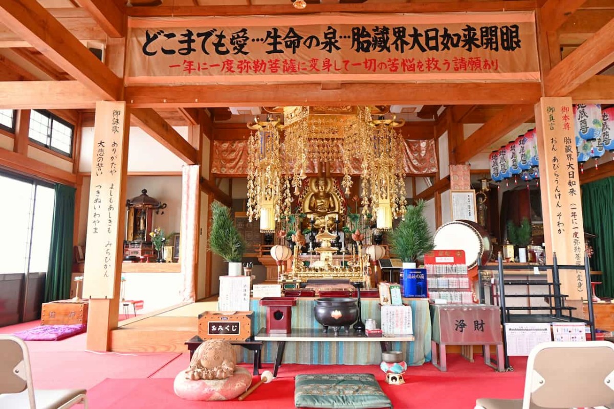 島根県大田市にある『清水大師寺』の本堂