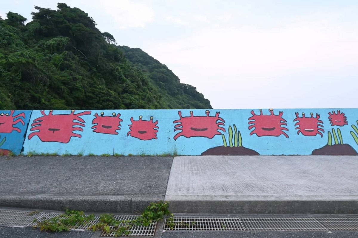 鳥取県鳥取市にある「酒津漁港」周辺の様子