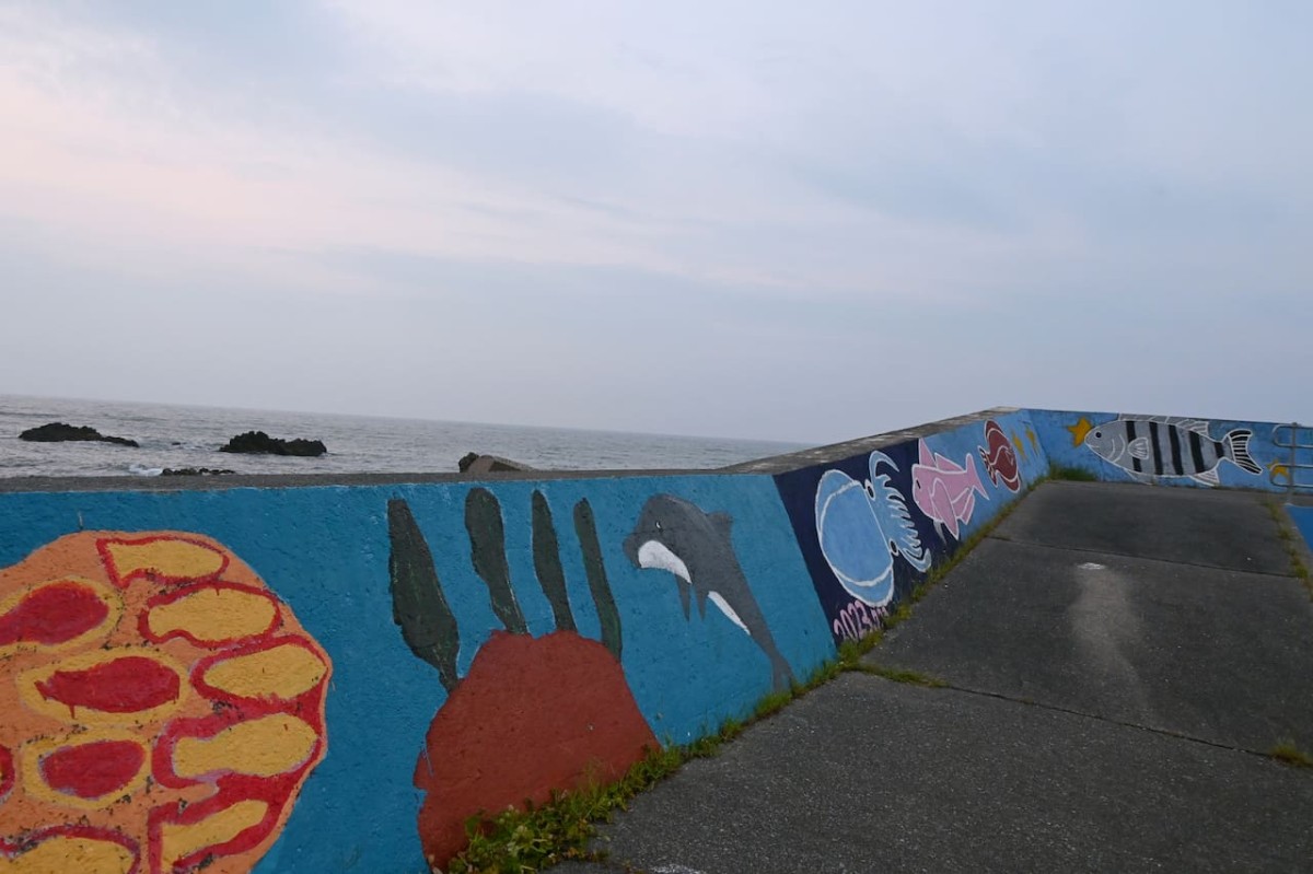 鳥取県鳥取市にある「酒津海岸」