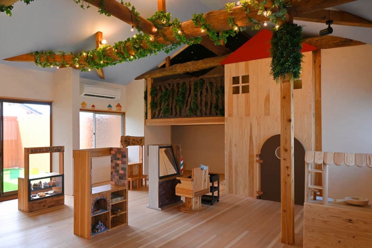 鳥取県米子市にある『おもちゃ屋SUN』の2階スペース