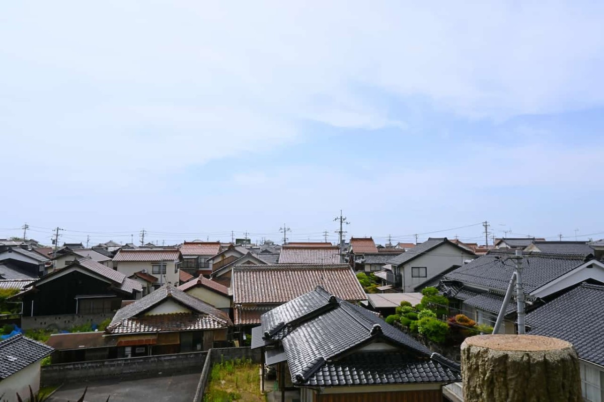 島根県江津市の『波子駅』から見える景色