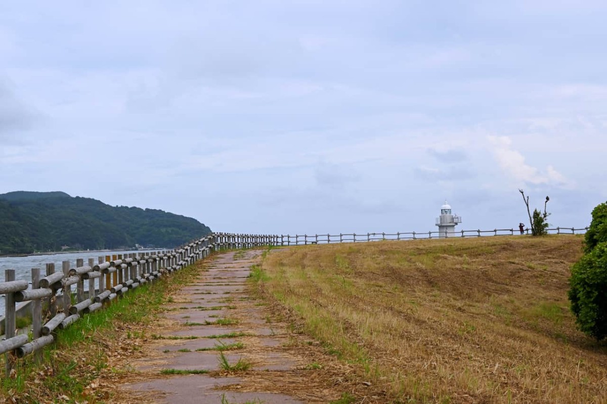 鳥取県境港市にある『昭和北緑地』の様子