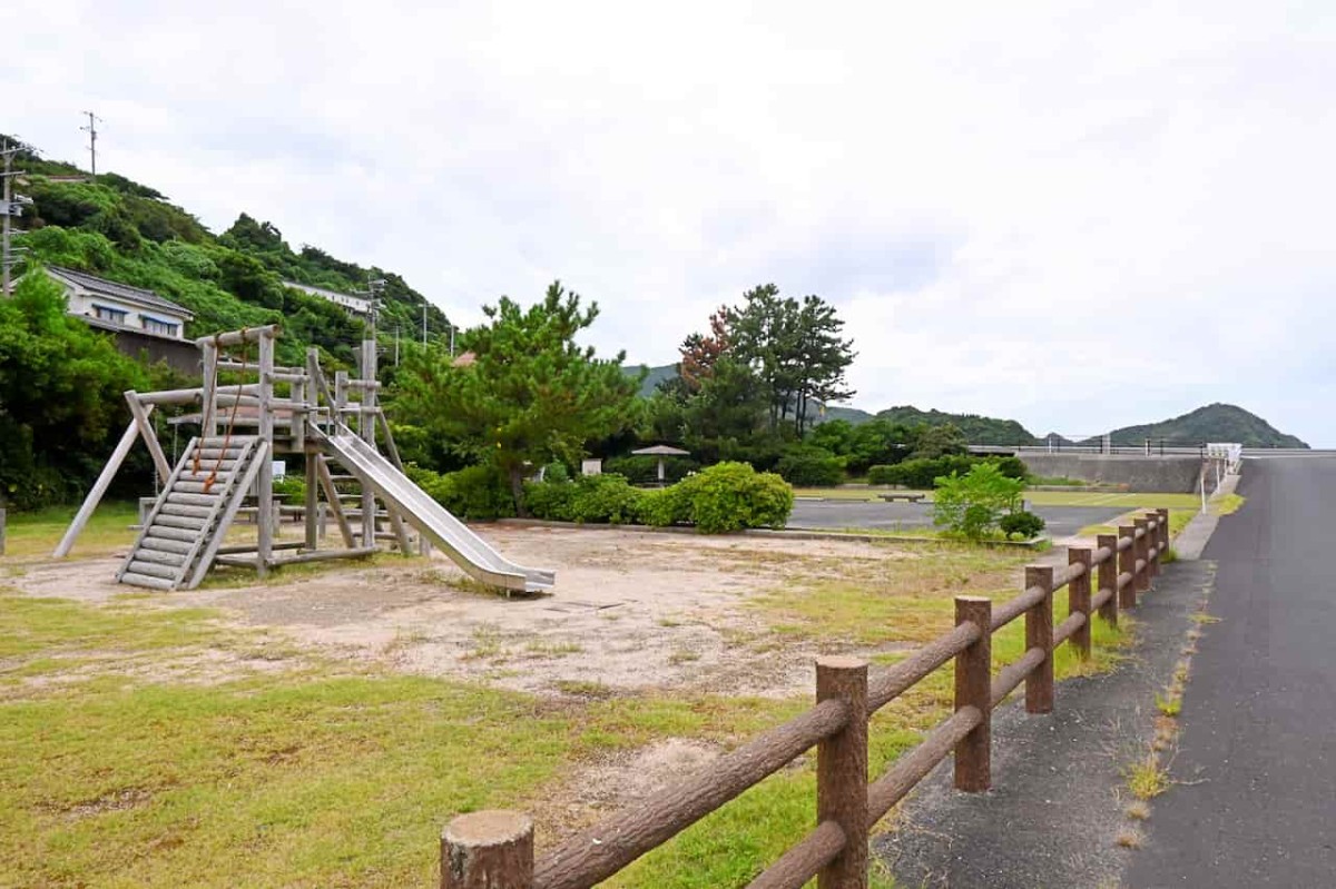 島根県松江市にある『加賀西の浜多目的広場』の様子