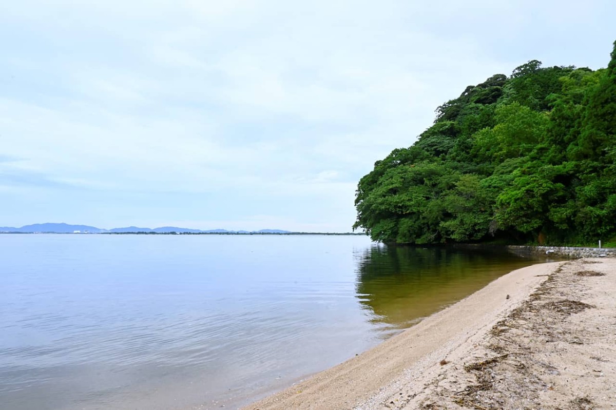 島根県安来市にある『十神山なぎさ公園』からの景色