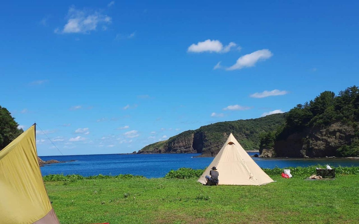 島根県松江市にある桂島キャンプ場