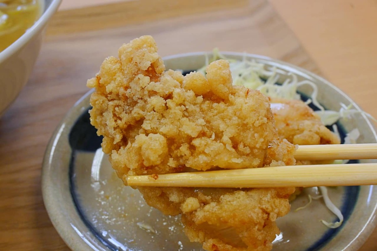 島根県松江市の『多久の湯』内にある『多久食堂』の「ラーメン定食」