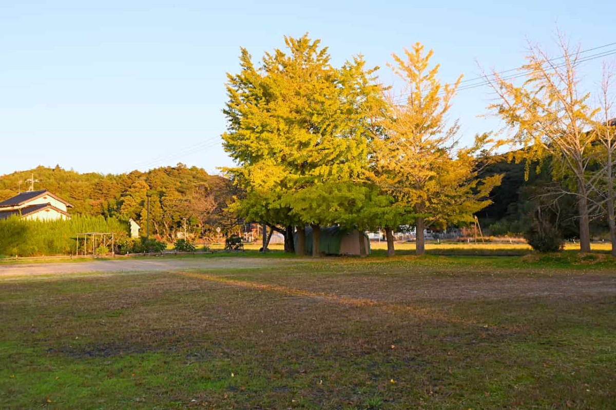 島根県出雲市にある『下出西遊園地』の11月の様子