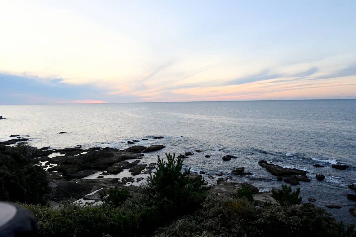 島根県出雲市にある『手引ヶ浦台場公園』からの景色