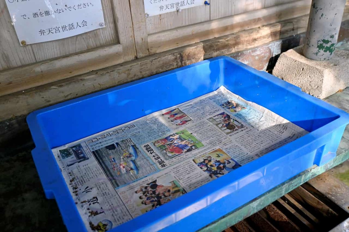 鳥取県鳥取市にある『多鯰ヶ池弁財天』の社