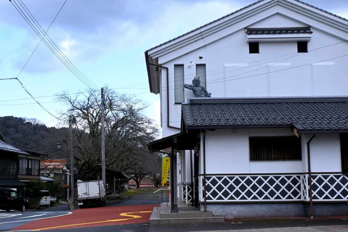 鳥取県西伯郡伯耆町にある『伯耆溝口駅』の外観