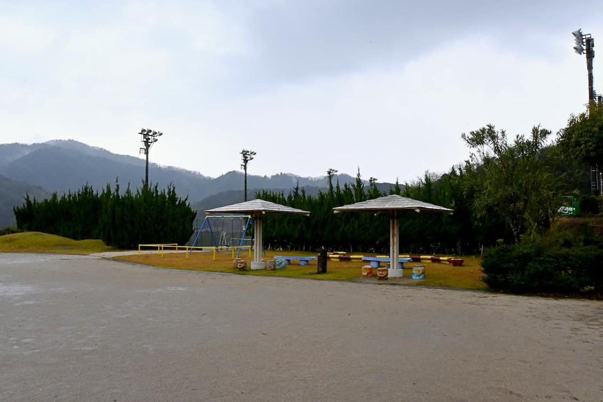 島根県安来市にある『広瀬中央公園』の様子