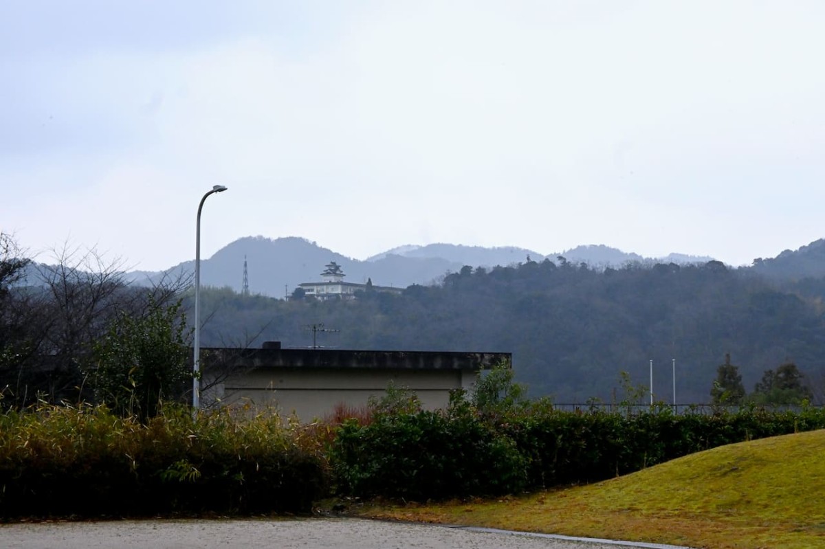 島根県安来市にある『広瀬中央公園』から見える景色