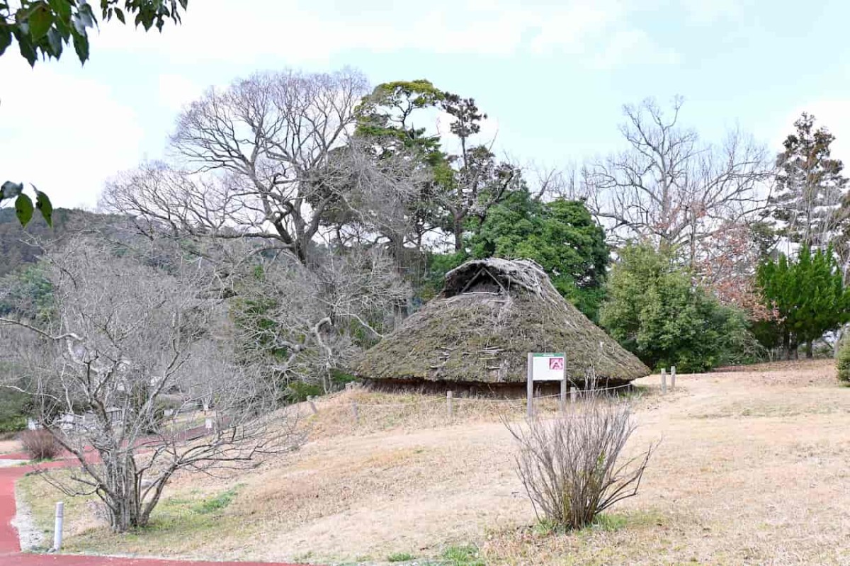 島根県松江市にある『出雲玉作史跡公園』の玉作りの遺跡