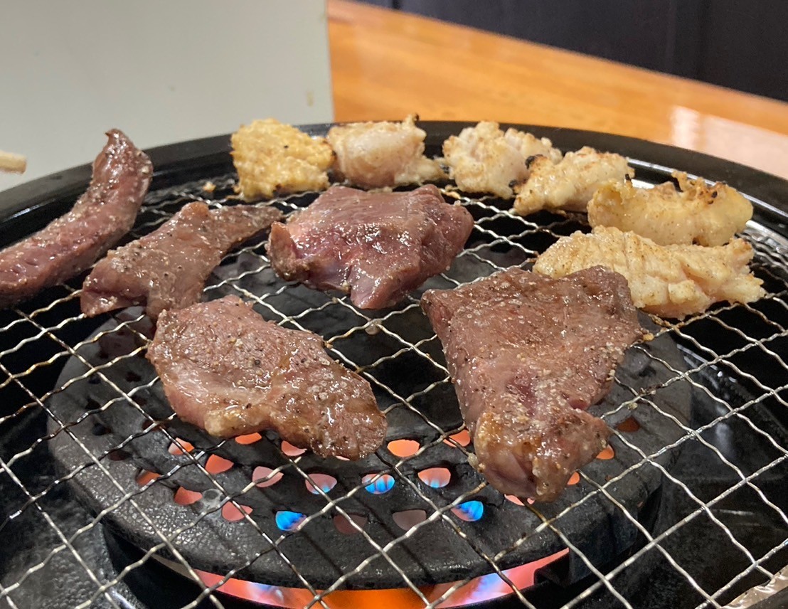 鳥取県米子市にオープンした『もくちゃんホルモン店』の焼肉メニュー