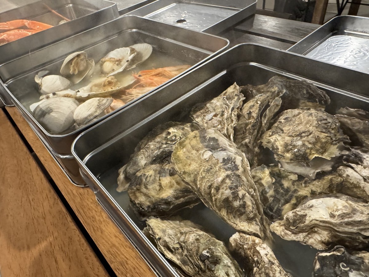 島根県出雲市『ラピタ本店』屋上で開催されている「星空ガーデン」の海鮮