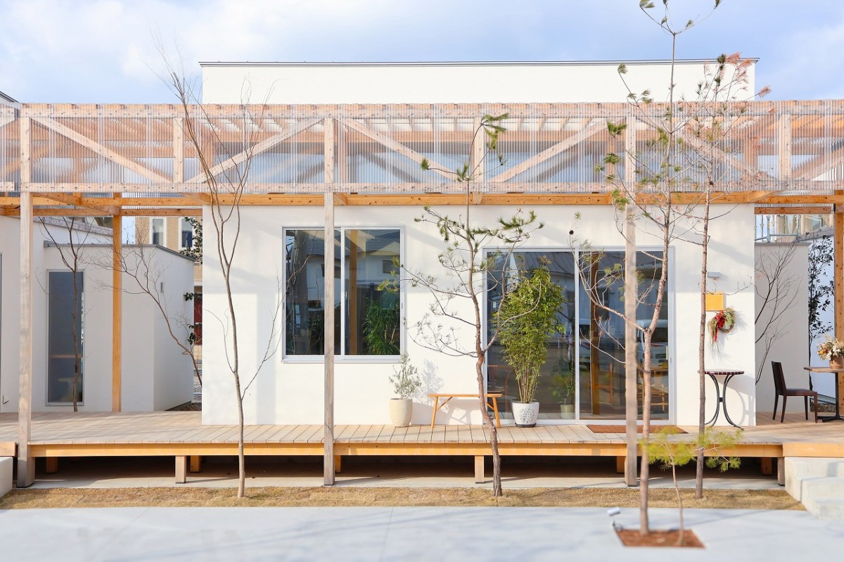 島根県益田市にオープンしたレストラン『Più（ピウ）』の外観