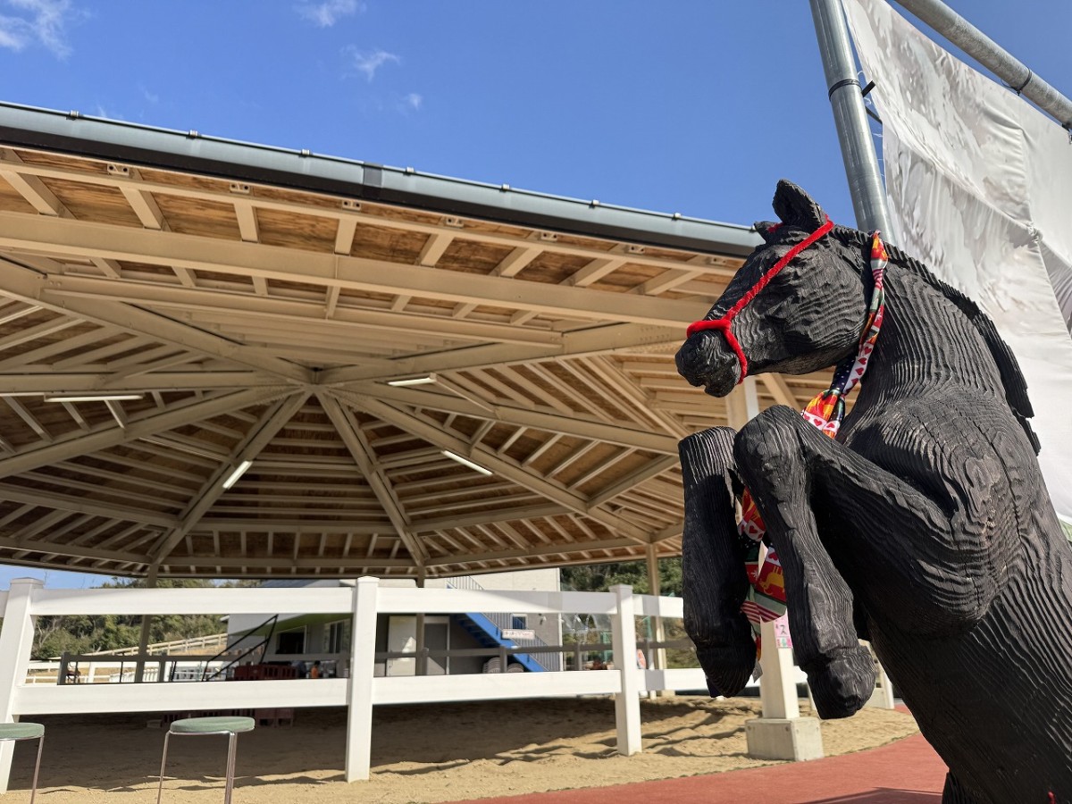 島根県益田市にある『さんさん牧場』の場内の様子