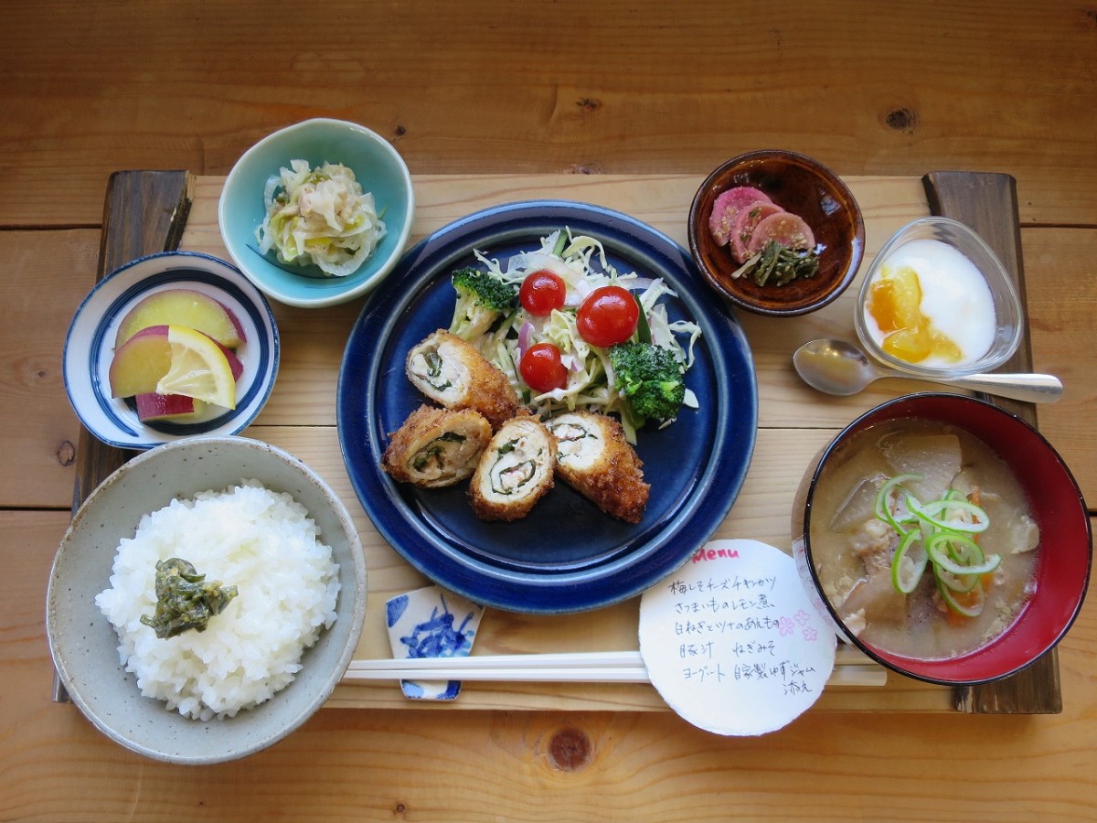 島根県松江市にある『カフェこだま』のランチメニュー