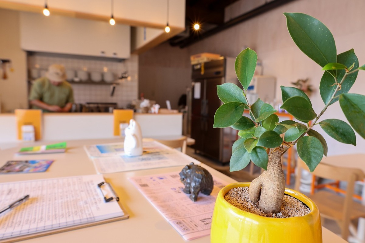 島根県出雲市にある『RAMEN SUN！』の店内の様子