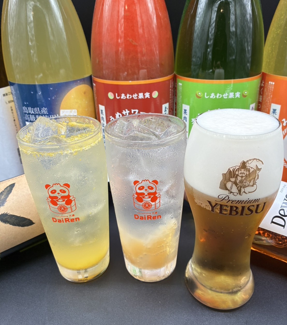 島根県松江市にオープンした中華ダイニング『China Dining DaiRen』のドリンクメニュー