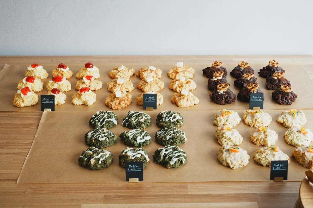 鳥取県鳥取市にオープンしたスイーツショップ『HALF TREND SWEETs 』のスコーン
