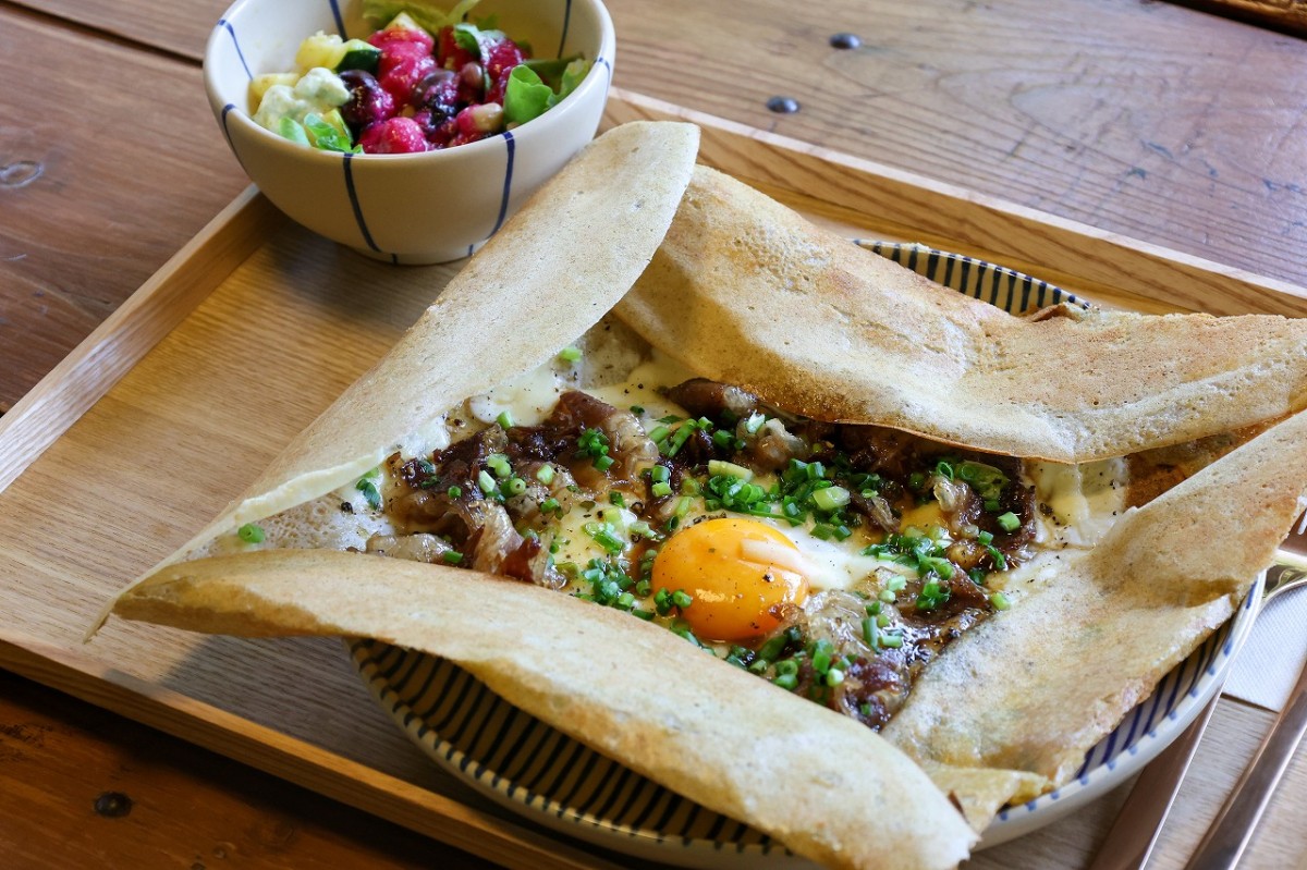 島根県美郷町にある古民家カフェ『MOMOJU Garden（モモジュガーデン）』の料理