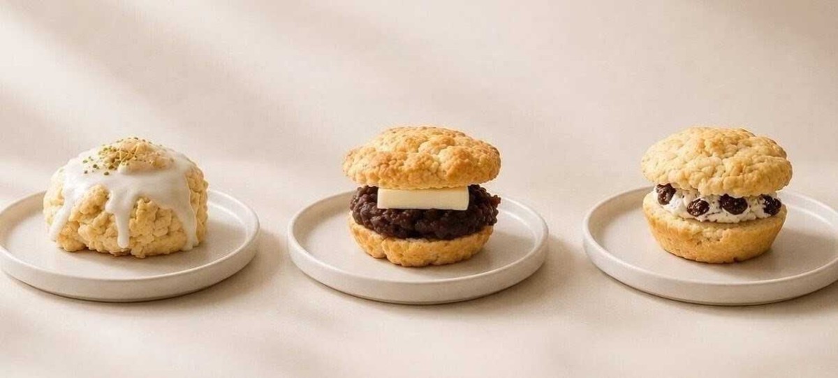 鳥取県鳥取市にオープンしたスイーツショップ『HALF TREND SWEETs 』のスコーン