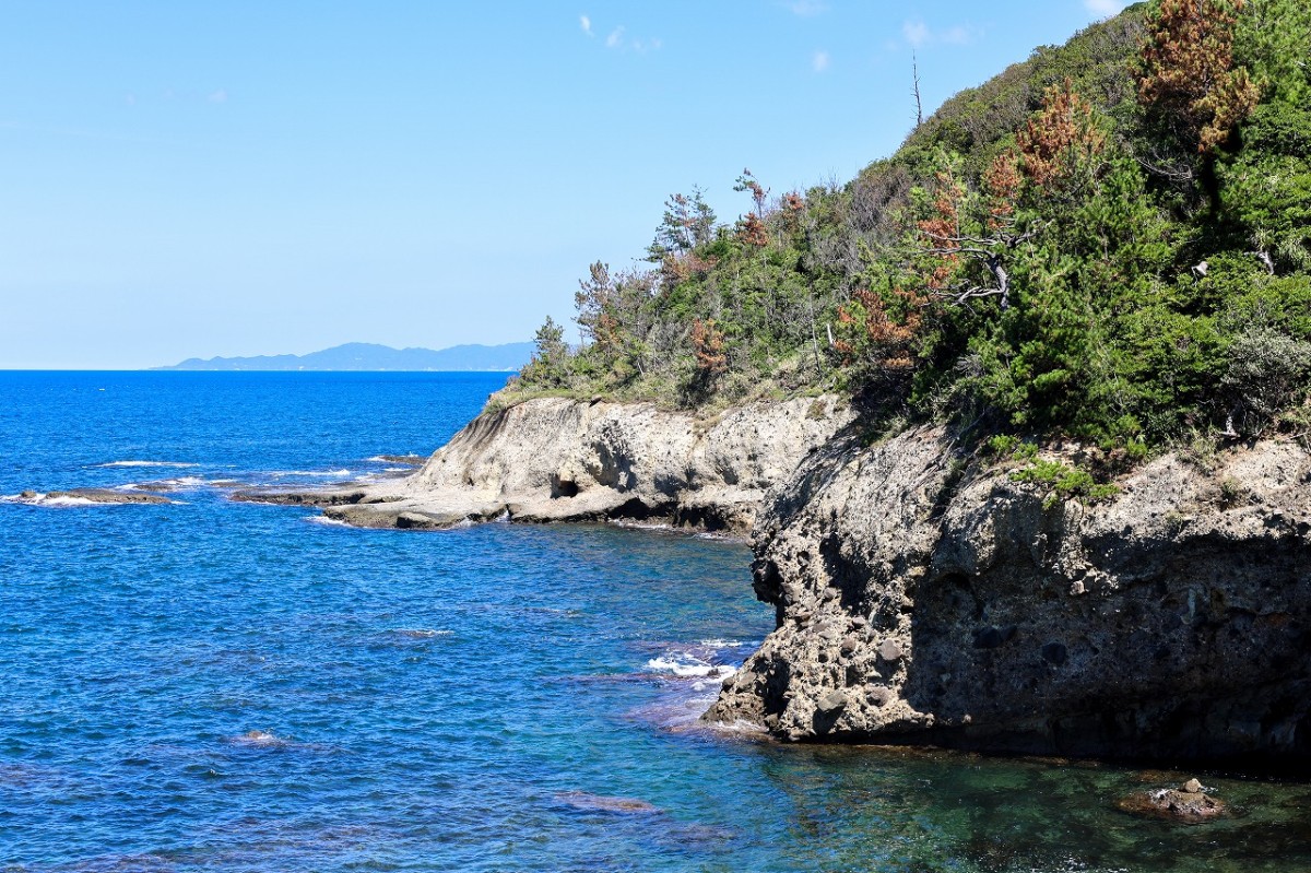 島根県大田市にある『波根西海岸』の景色