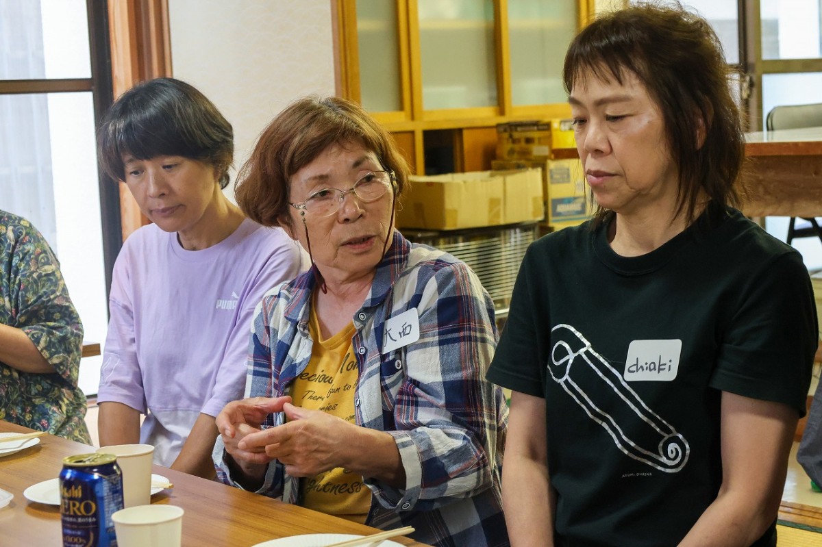 島根県松江市美保関町北浦の団体「キタミカイ」のワークショップの様子