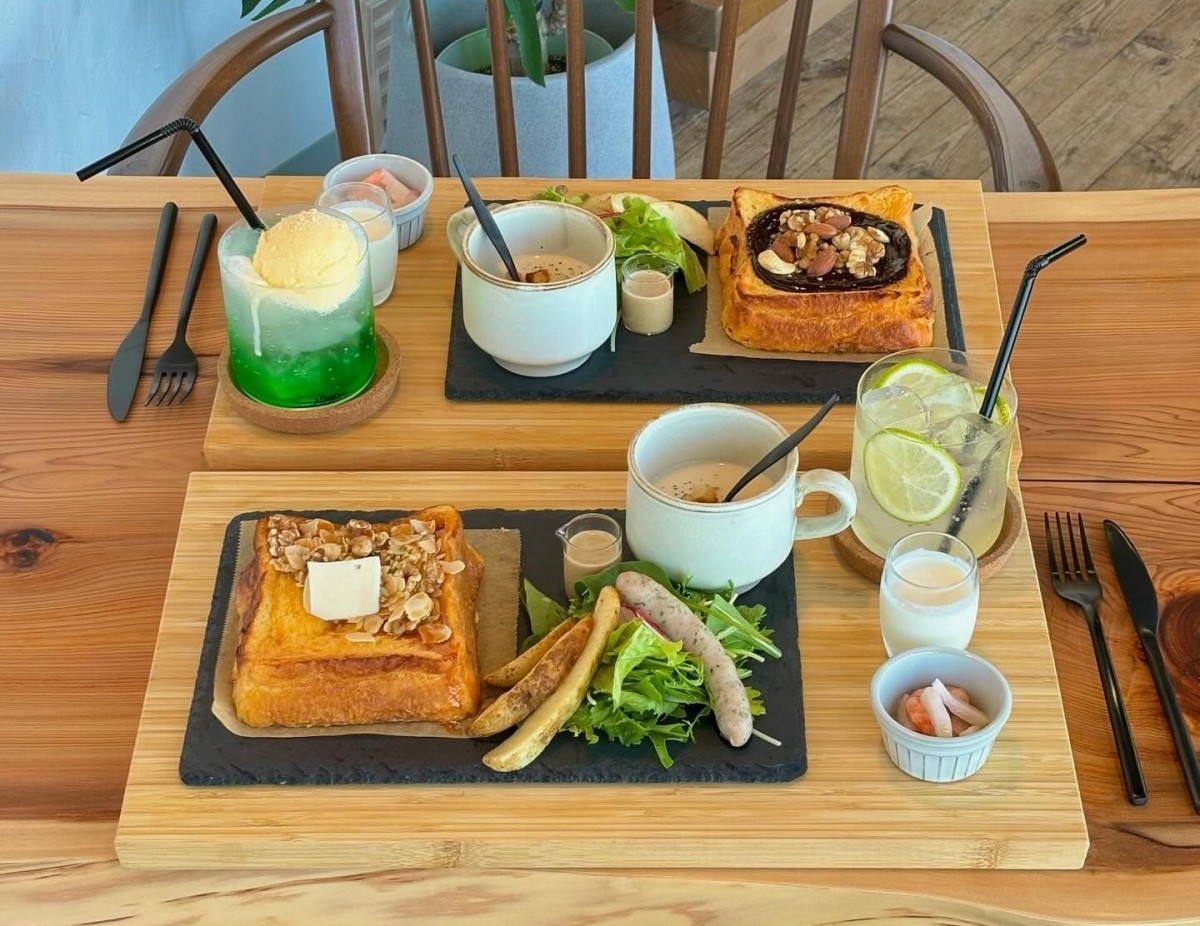 鳥取県鳥取市にオープンしたフレンチトースト専門店『Creative French Toast in Tottori 』のランチメニュー