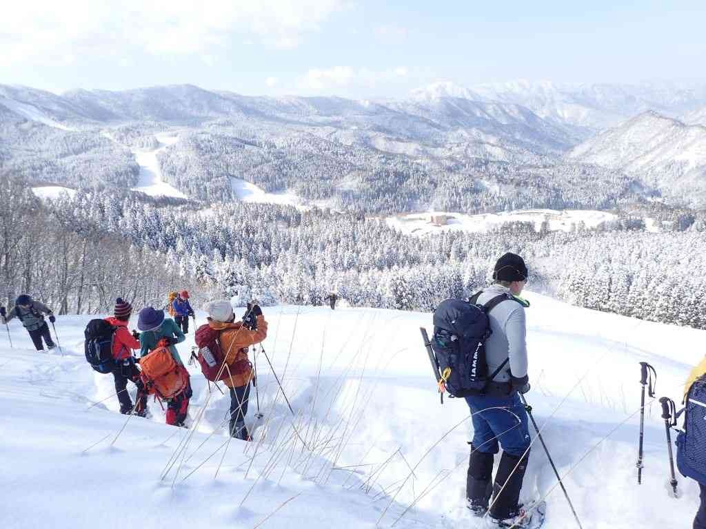 鳥取県八頭郡若桜町つくよねのイベント「【要予約】少人数で心ゆくまで満喫！エコツアー スノーシューハイク」のイメージ