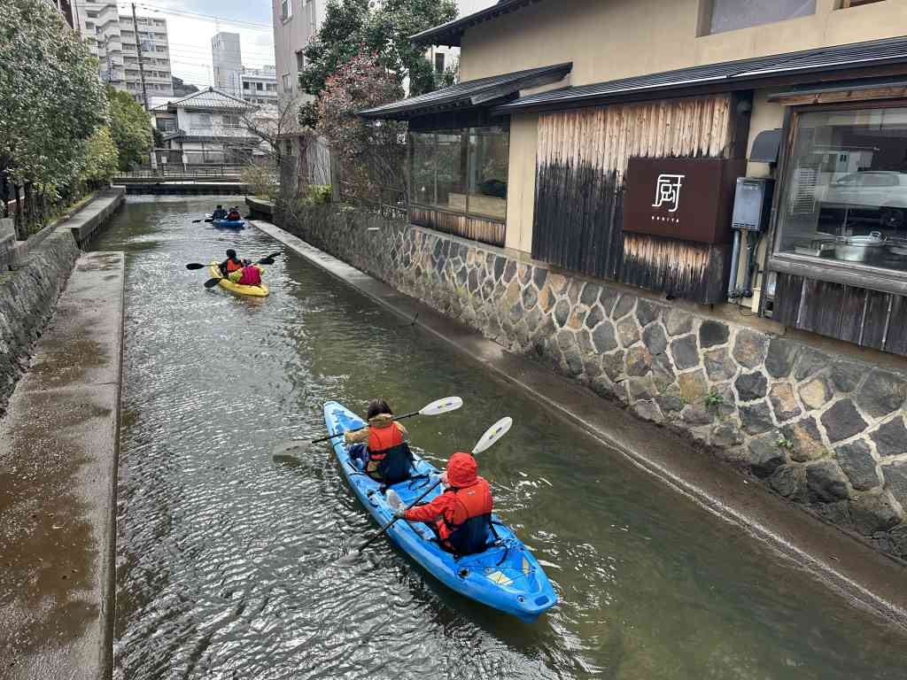 鳥取県米子市のイベント「【要予約】2025年 米子城外堀 カヤック体験」のイメージ