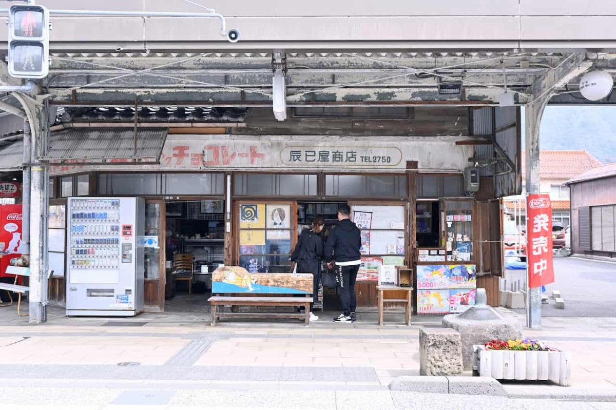 鳥取県境港市にある『辰巳屋商店』の外観