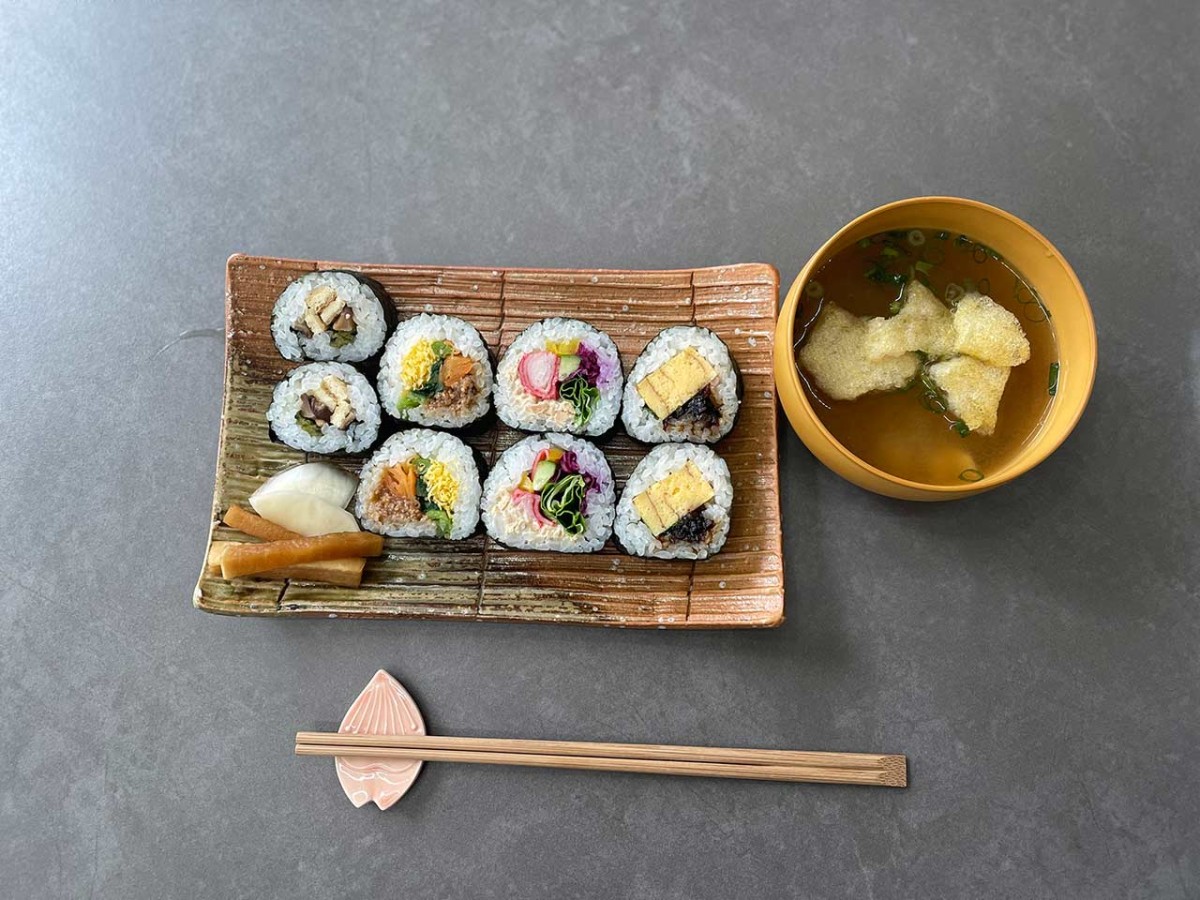 鳥取県米子市に移転オープンした巻寿司専門店『巻き巻き』のランチ