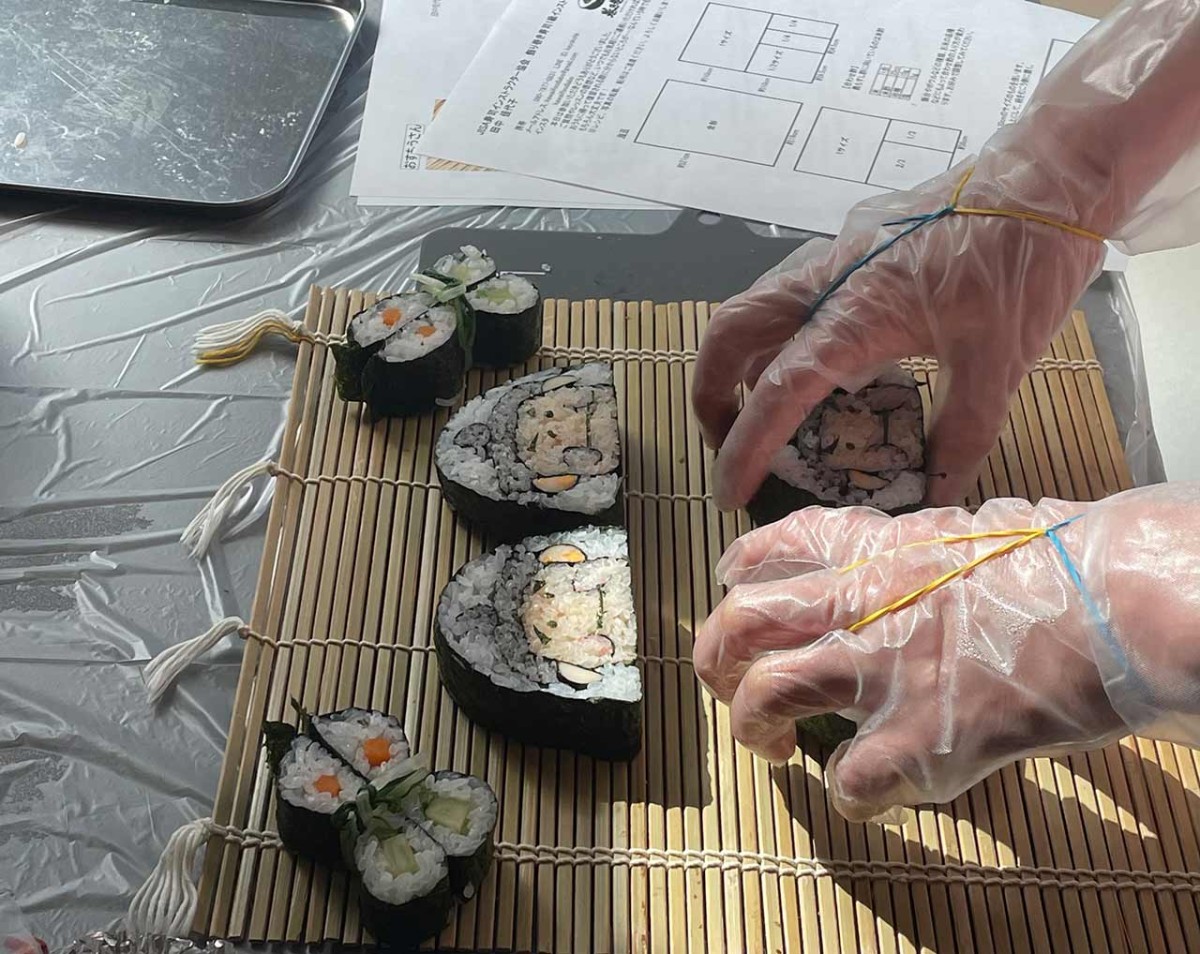 鳥取県米子市に移転オープンした巻寿司専門店『巻き巻き』の飾り巻寿司