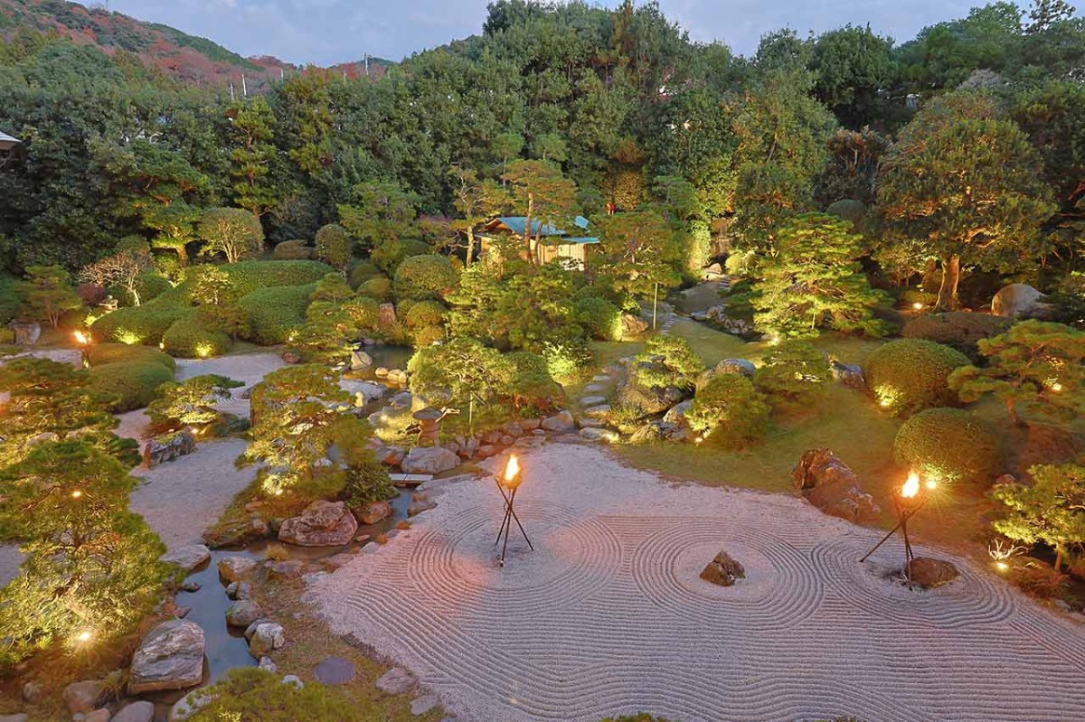 島根県松江市『ホテル玉泉』の庭園