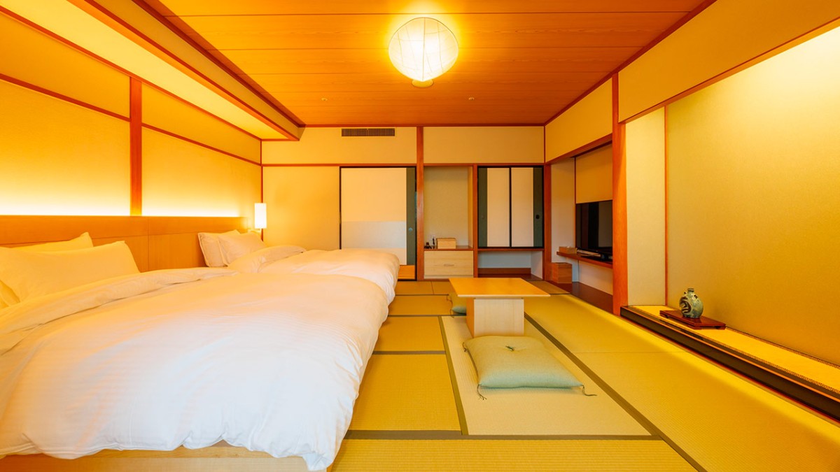 島根県松江市の「ホテル玉泉」の客室