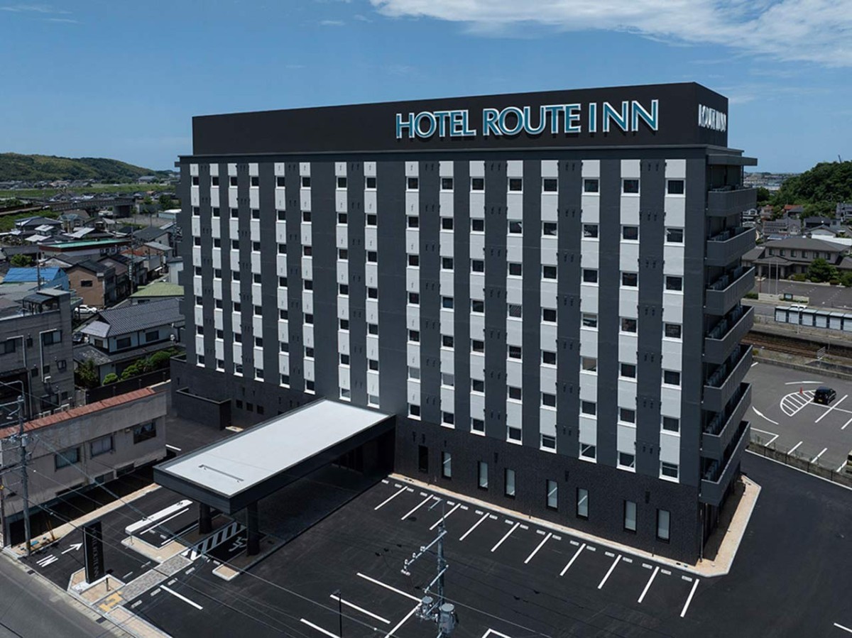 鳥取県倉吉市にオープンした『ホテルルートイン倉吉駅前』の外観