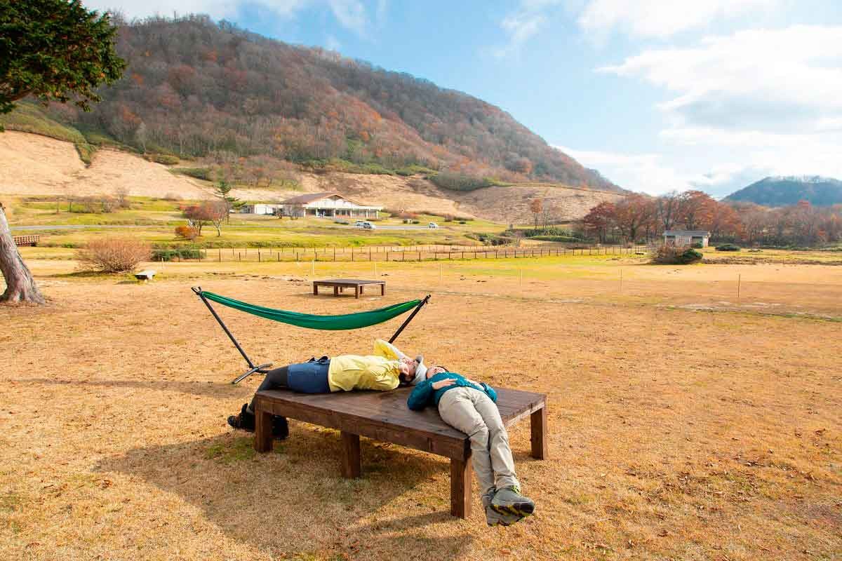 鳥取県日野郡江府町にある『休暇村 奥大山』