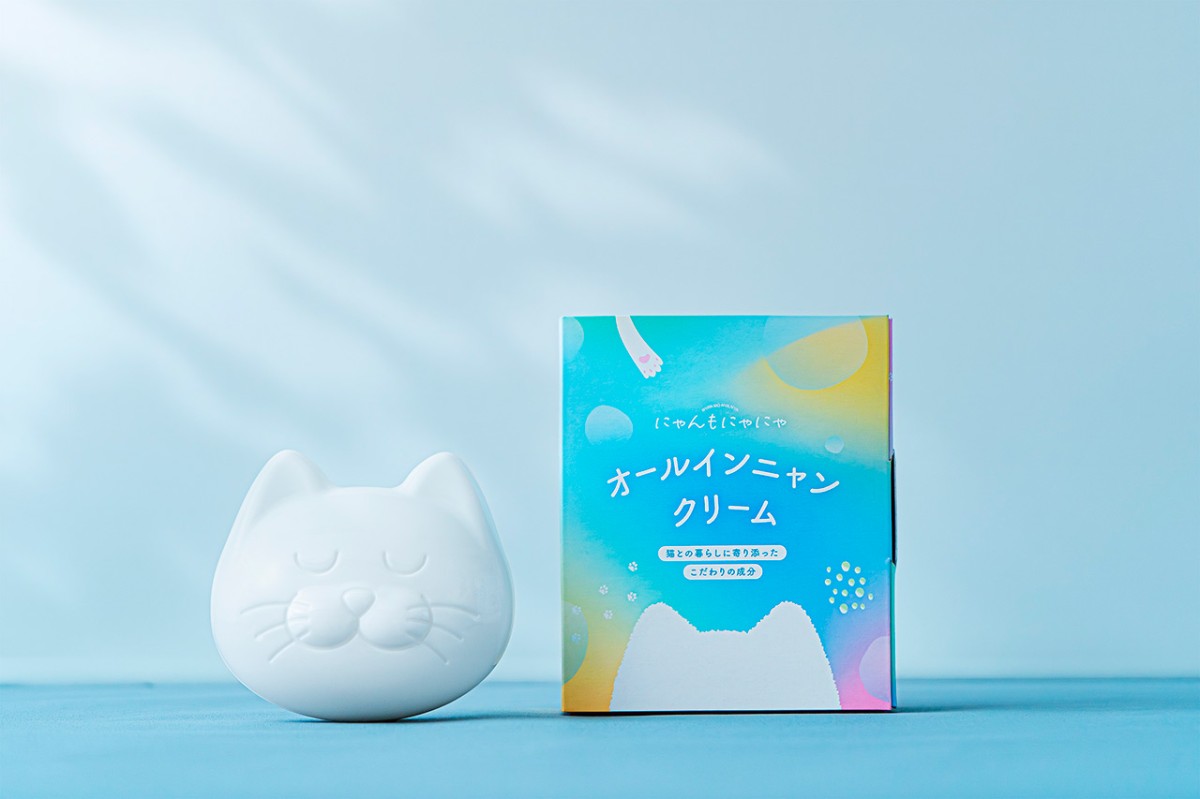 松江市の老舗味噌蔵『小西本店』から発売された「にゃんもにゃにゃ オールインニャンクリーム」