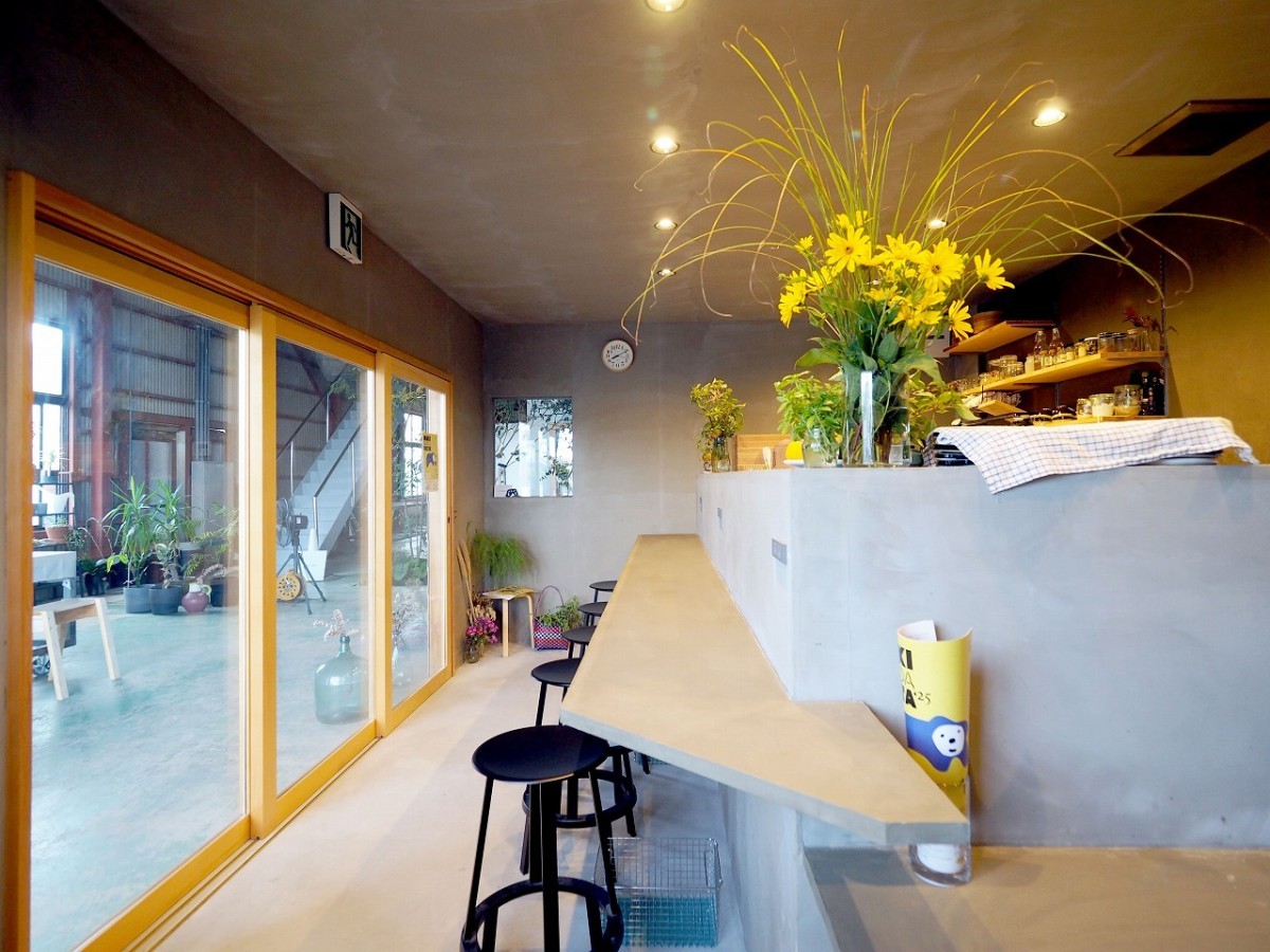 鳥取県米子市の『ふらっと食堂』の内観